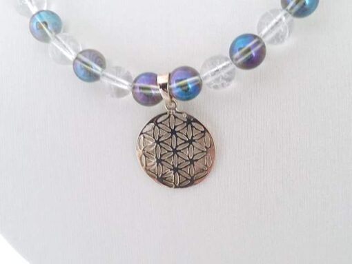 Anhänger Lebensblume/Blume des Lebens Silber 925, 2 cm