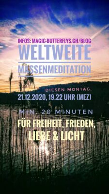 Weltweite Massenmeditation