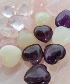 Alternative view of Edelstein Herzen grosse Auswahl - Geschenkidee