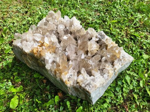 Schweizer Bergkristall Gruppe, gross ca. 48 cm x 28 cm x 14 cm - mit Video