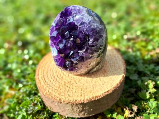Amethyst Druse klein, Uruguay, ca. 5-7 cm hoch - Image 2