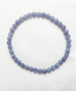 Armband/Armkette Tanzanit, 5 mm, ca. 18-19 cm