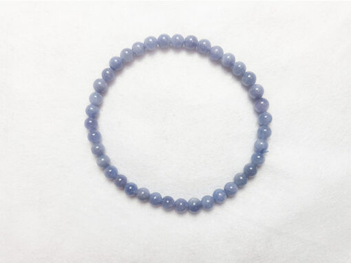 Armband/Armkette Tanzanit, 5 mm, ca. 18-19 cm