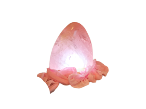Rosenquarz freeform (Madagaskar), Edelstein der Liebe, ca. 13 cm x 13.5 cm x 5.5 cm - Image 2