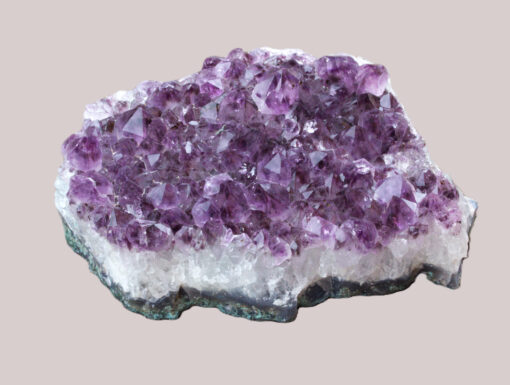 Amethyst Drusen Stück / Amethyst Gruppe Brasilien, ca. 21 cm x 14 cm x 8 cm