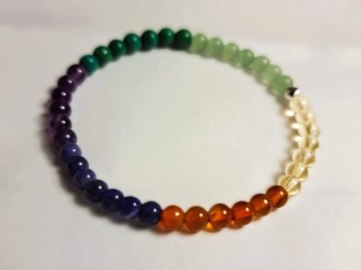 Engelskette® Armband mit Citrin, Amethyst, Türkis, Aventurin, Sodalith, Karneol, (Handarbeit)