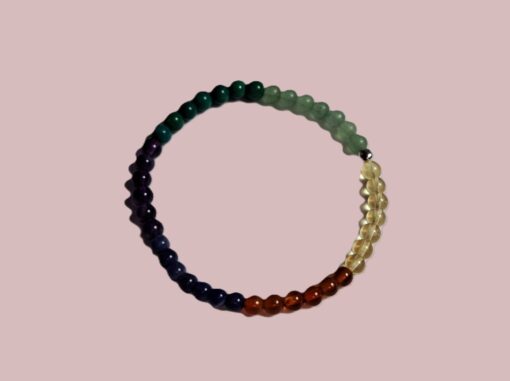 Engelskette® Armband mit Citrin, Amethyst, Türkis, Aventurin, Sodalith, Karneol, (Handarbeit) - Image 2