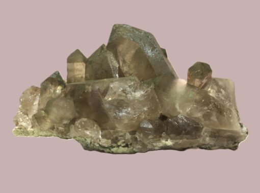 Schweizer Rauchquarzstufe (Etzlital, Uri) ca. 17 cm x 8.5 cm x 9 cm