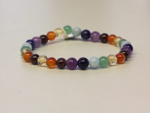 Chakra Armband, 6 mm (19.5 cm)