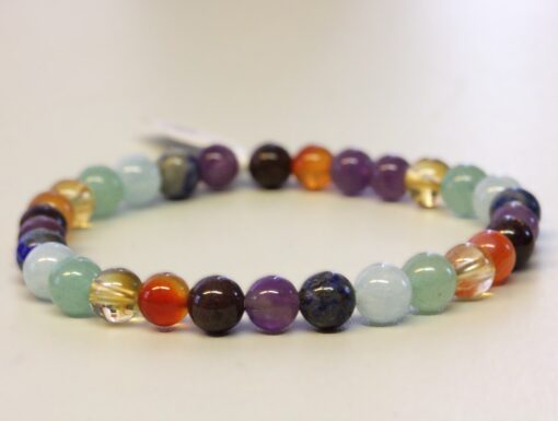 Chakra Armband, 6 mm (18.5 cm)