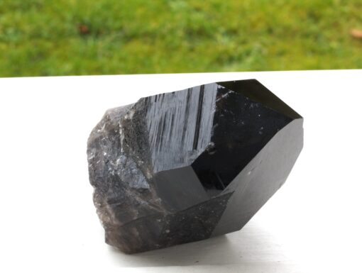 Schweizer Morion Bergkristall Spitz ca. 15 cm x 10 cm x 8.5 cm - Image 2