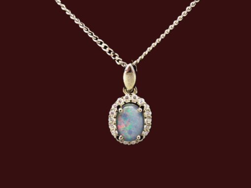 Opal Anhänger, australischer Opal - Image 2