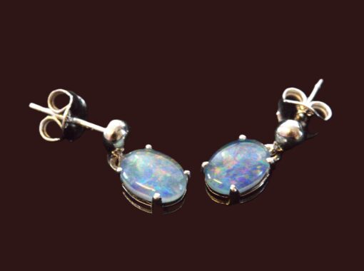 Opal Ohrringe, australischer Opal