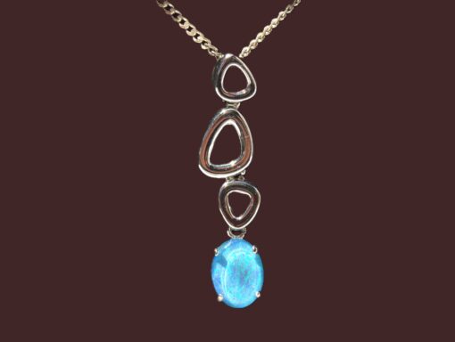 wunderschöner Opal Anhänger, australischer Opal