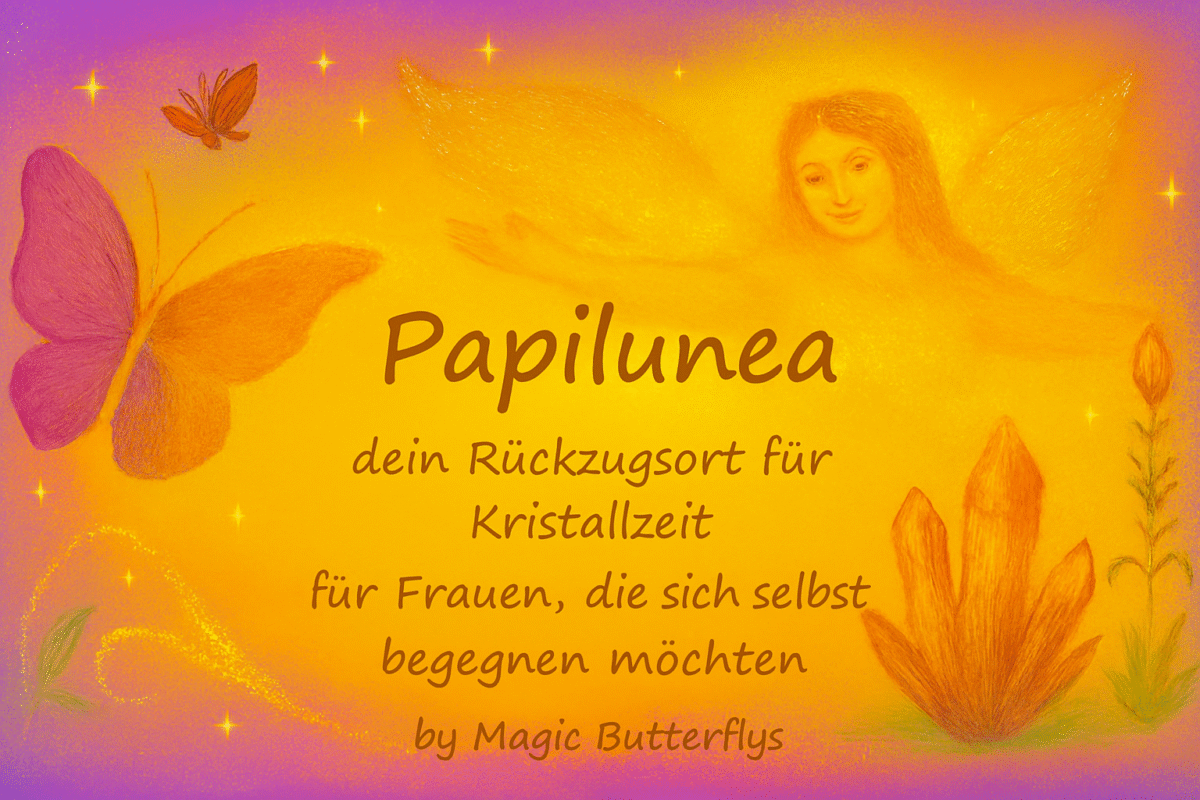 Papilunea Kristallzeit für Frauen Rückzugsort